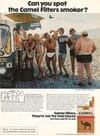 Can you spot the Camel Filters smoker? print, 1974