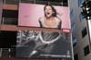 Amnesty double billboard "Scream" - give voice to those who have none.