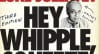 WIN the new edition of Luke Sullivans Hey Whipple! OR a signed Charmins package.