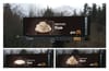 McDonald's McCafé Snow Report Billboard updates showfall levels, by foam peaks on their coffee.