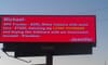 Yet another "cheating husband" billboard advertises something - & it starts a Billboard meme