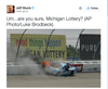 NASCAR placement fail.