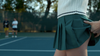 A TALE OF HOT SKIRTS AND COURTSHIP ON THE TENNIS COURT
