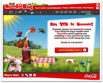 Coca-Cola Launch the 'Rumble Bug' Online Game Adland®