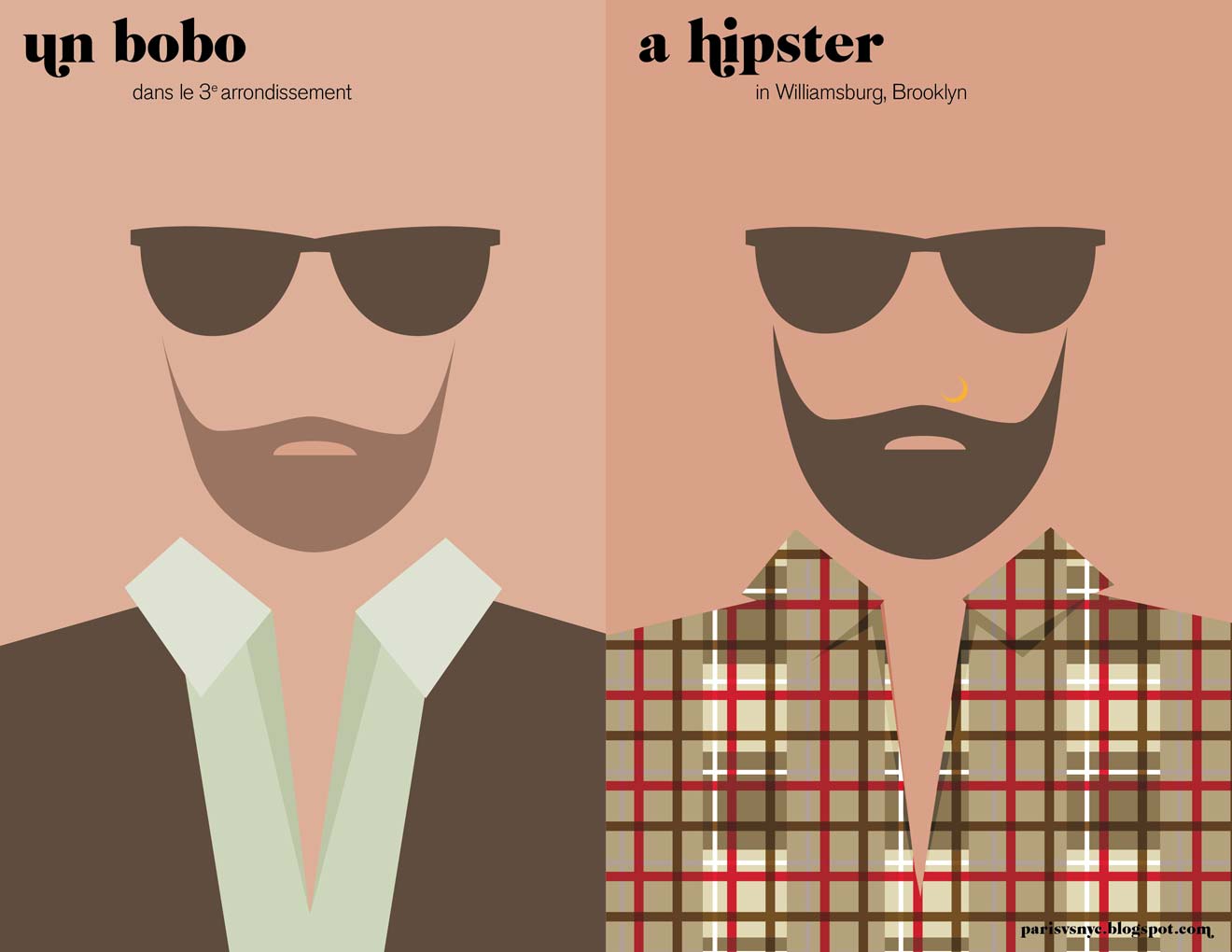 A hipster / Un Bobo