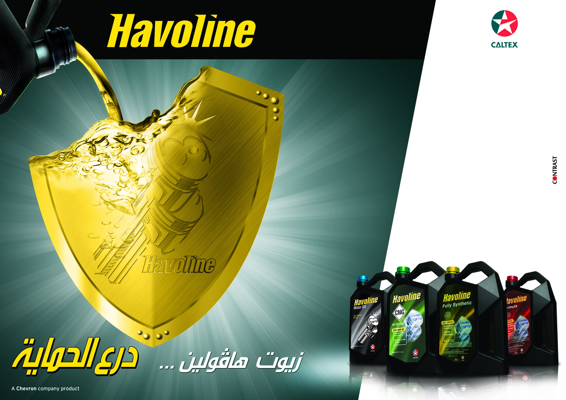 Havoline® Oils... Protection Shield (Magazine AD)