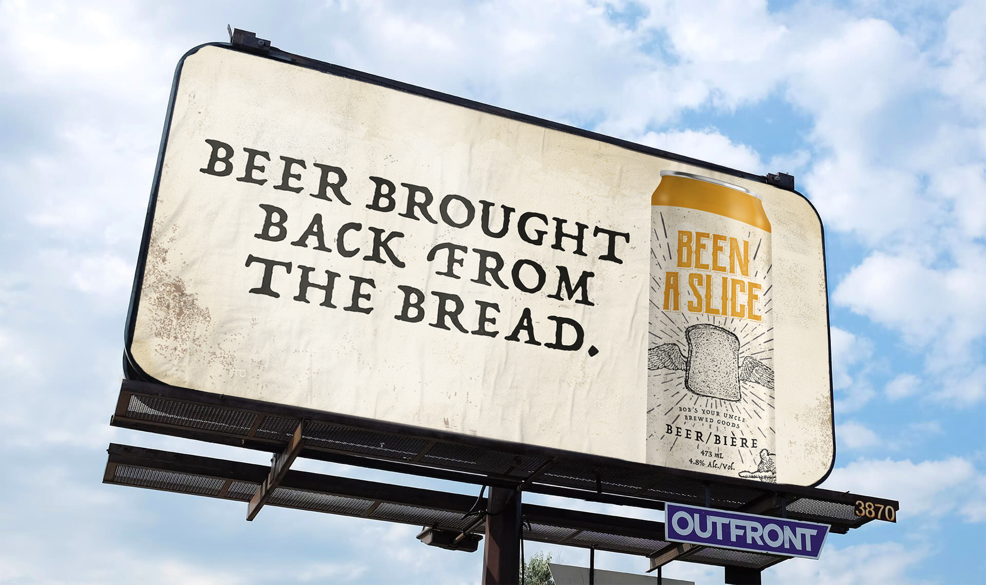 "Been a beer" billboard