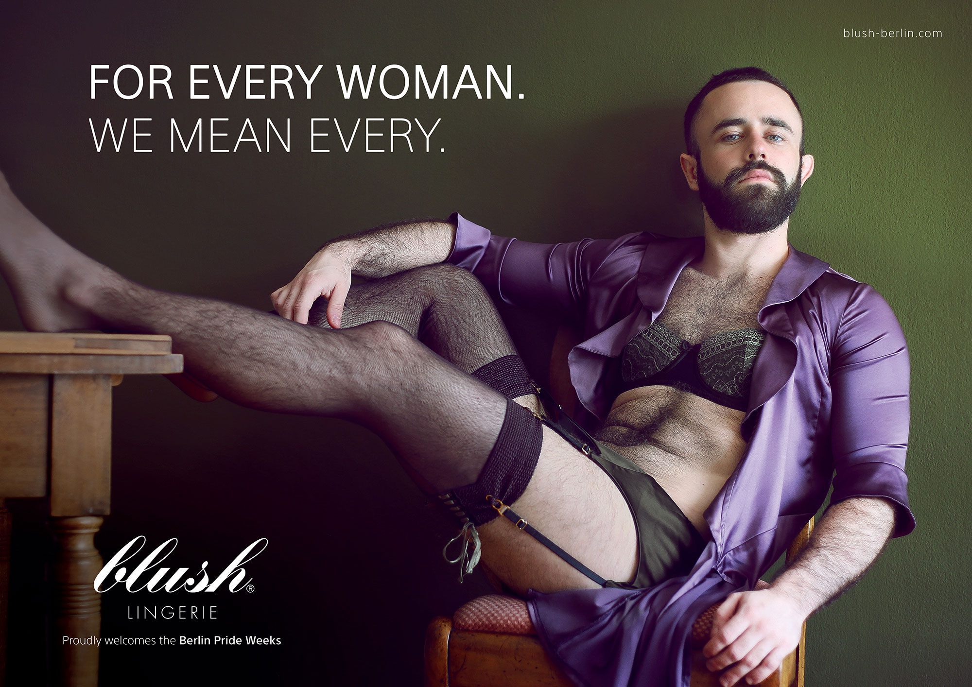 Blush Lingerie - For every woman. We mean every. - OOH Germany 2017 Adland®