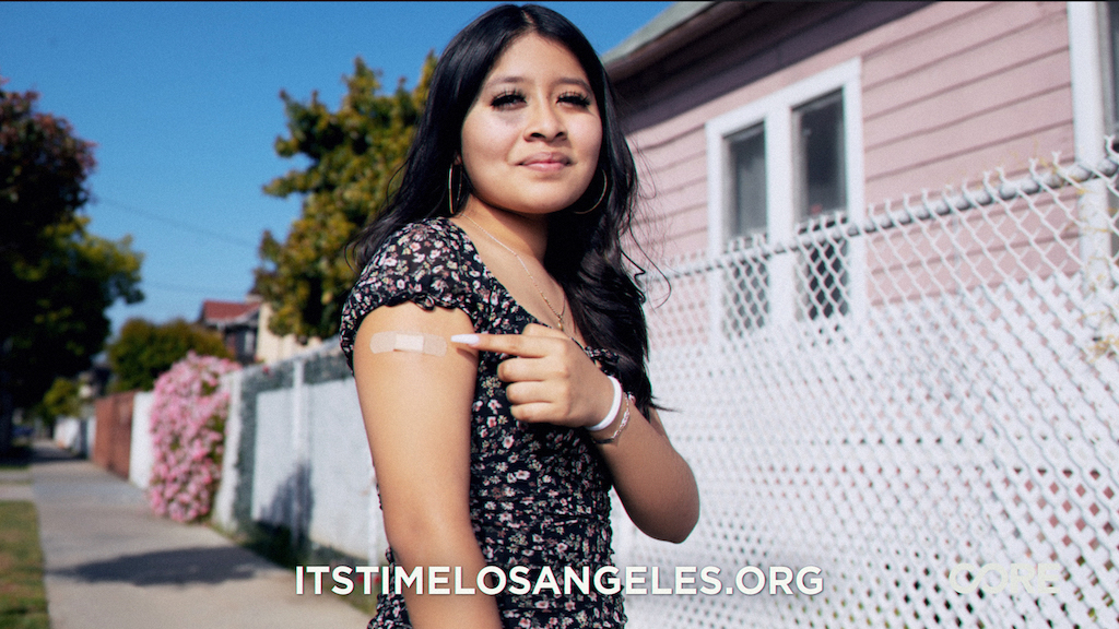 Creative studio Makiné recently partnered with LA-based multicultural marketing firm American Entertainment Marketing (AEM) to produce an integrated COVID-19 vaccine awareness and acceptance campaign called 'IT’S TIME LOS ANGELES'.