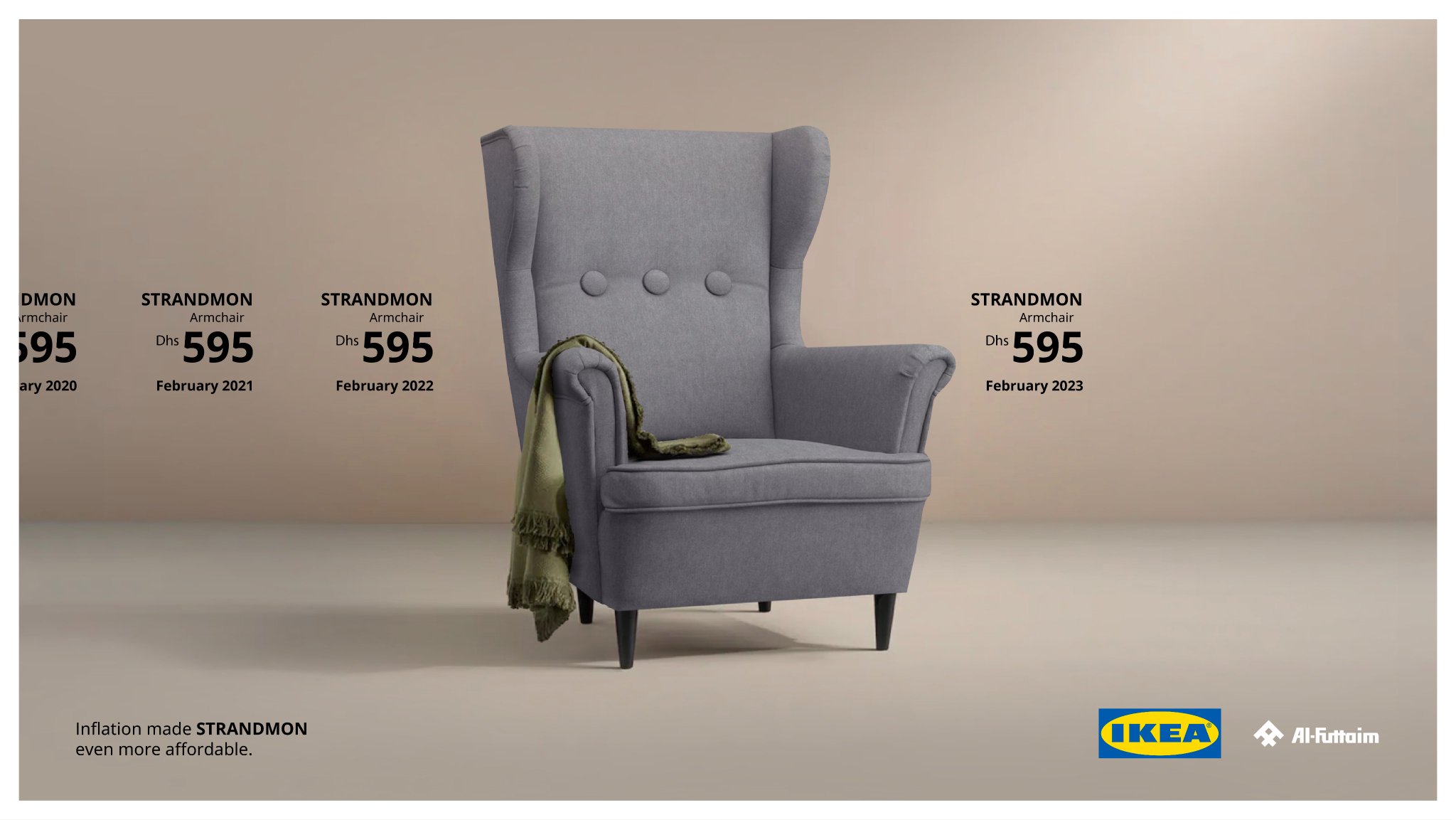 IKEA INFLATION-PROOF Strandmon seat