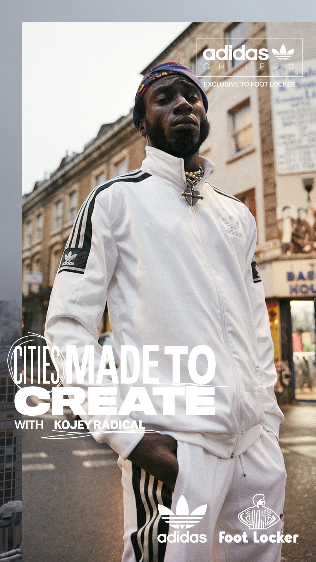credit Heel veel goeds Kaap 84.Paris launches "Cities Made To Create" to promote CHILE 20, the  exclusive adidas original x Foot Locker collection Adland®