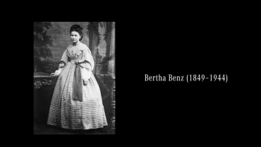 Bertha Benz went on the first long-distance drive