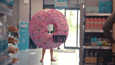 “Even a proper donut knows Members save more with Member Prices”   