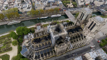 Notre Dame after fire