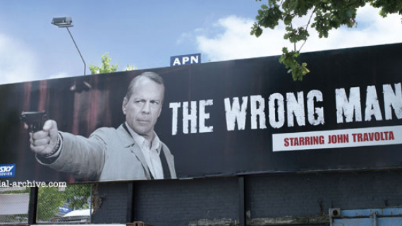  The "wrong man" Poster week 1