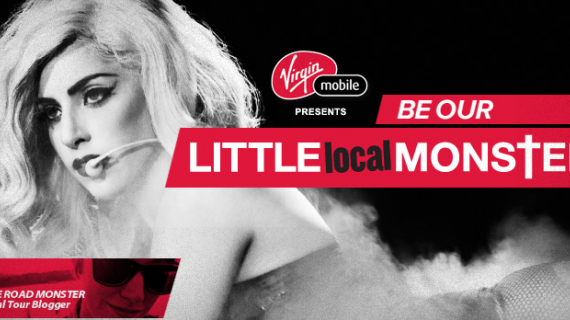 Join Lady Gaga's tour with Virgin Mobile